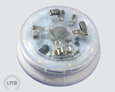 Norden Sounder Flasher Base NFA-T01SB | EN54-3 LPCB Approved Fire Alarm Sounder Beacon Base UAE