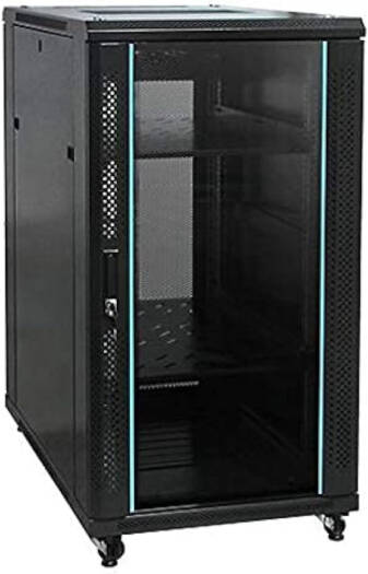 ZLINK Floor Stand 22U Floor Stand Server Cabinet, Black | CMB 0.202